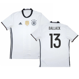 Germany 2015-16 Home Shirt (L) (Very Good) (Ballack 13)_0