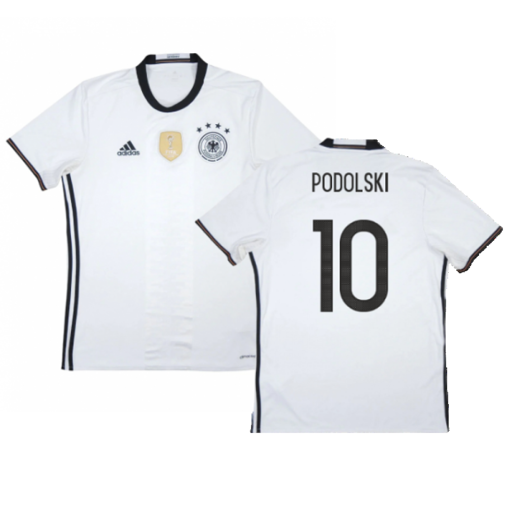 Germany 2015-16 Home Shirt (M) (Fair) (Podolski 10)_0