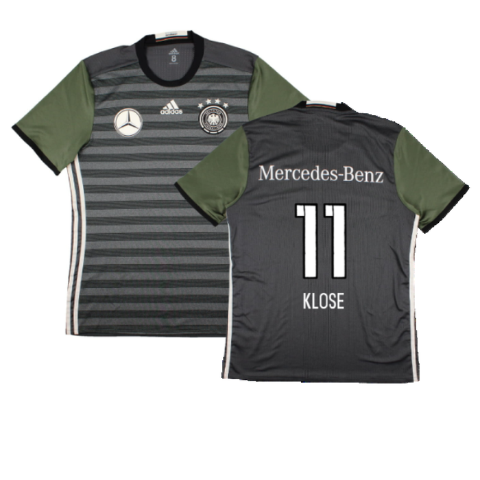 Germany 2016-17 Away Match Issue Shirt (L) (Excellent) (Klose 11)