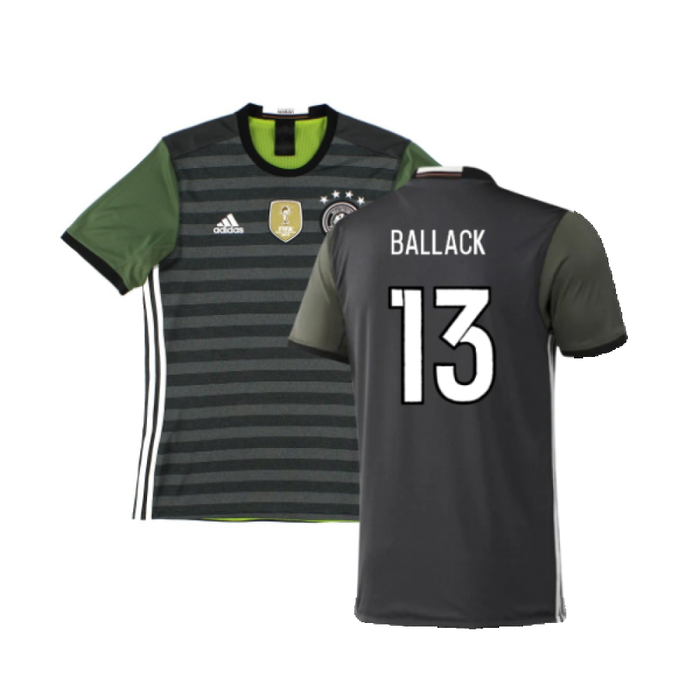 Germany 2016-17 Away Shirt (M) (Very Good) (Ballack 13)