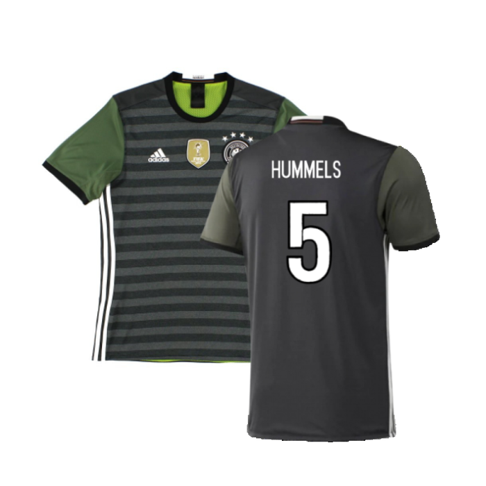 Germany 2016-17 Away Shirt (Excellent) (Hummels 5)