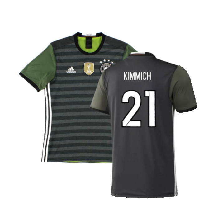 Germany 2016-17 Away Shirt (M) (Very Good) (Kimmich 21)