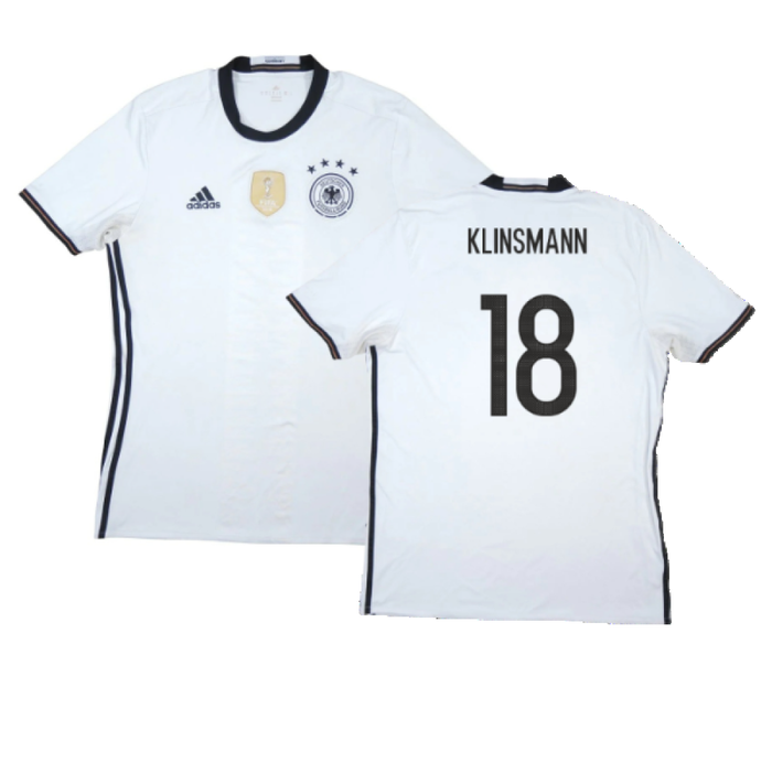 Germany 2016-17 Home Shirt (XXL) (Very Good) (Klinsmann 18)