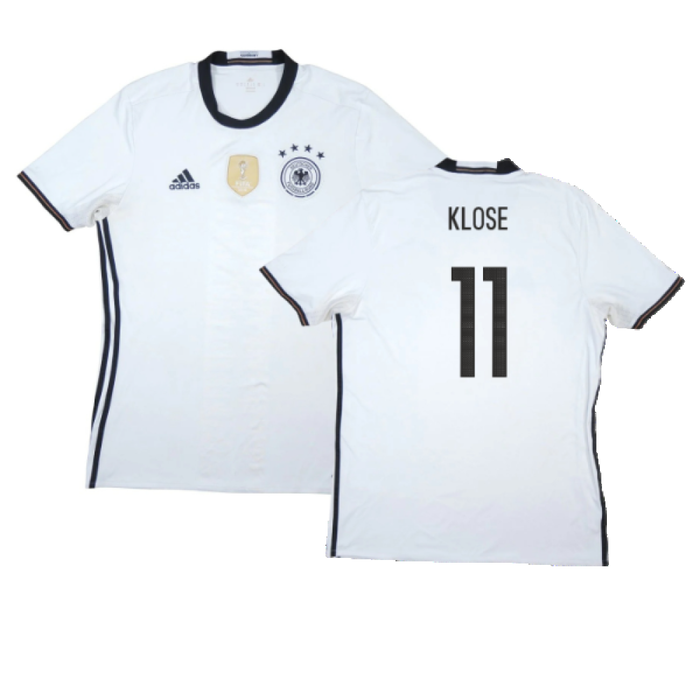 Germany 2016-17 Home Shirt (XL) (Very Good) (Klose 11)