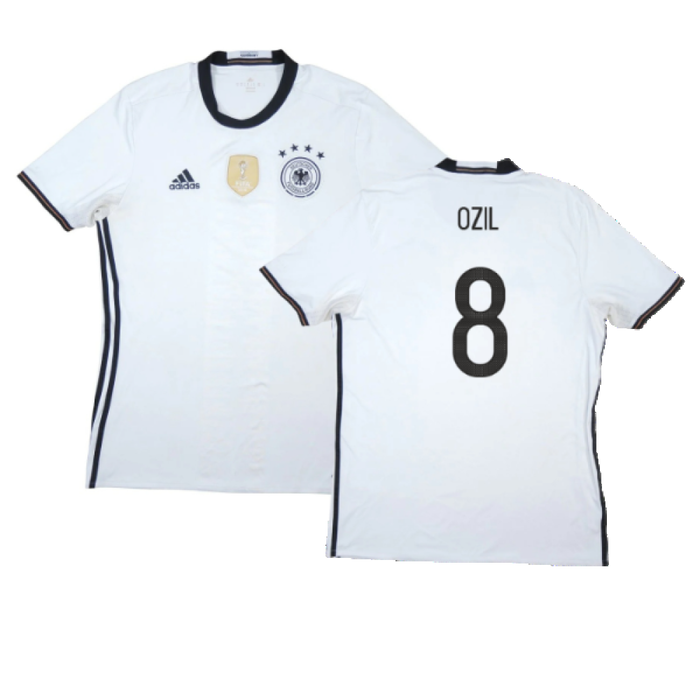 Germany 2016-17 Home Shirt (Excellent) (Ozil 8)