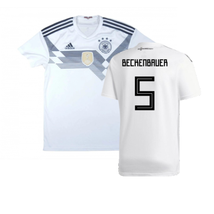 Germany 2018-19 Home Shirt (Very Good) (Beckenbauer 5)