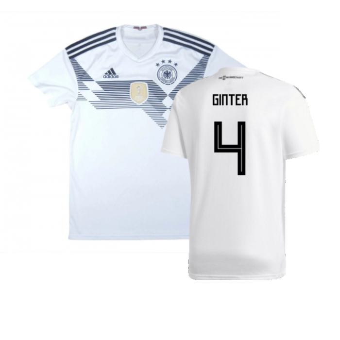 Germany 2018-19 Home Shirt (L) (Fair) (Ginter 4)