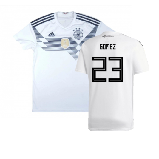 Germany 2018-19 Home Shirt (L) (Fair) (Gomez 23)_0