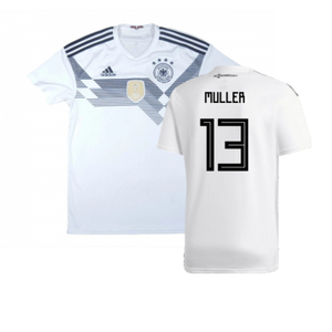 Germany 2018-19 Home Shirt (L) (Fair) (Muller 13)_0