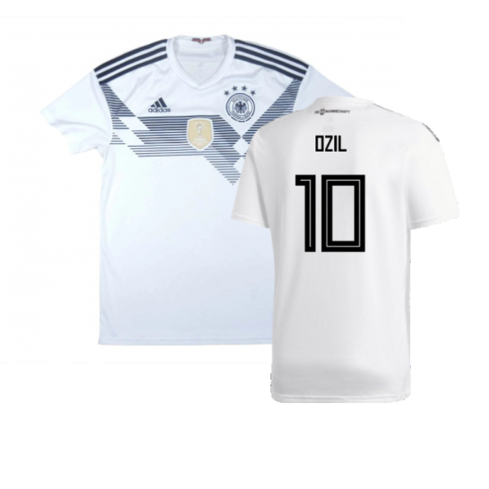 Germany 2018-19 Home Shirt (Very Good) (Ozil 10)