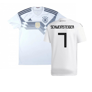 Germany 2018-19 Home Shirt (L) (Very Good) (Schweinsteiger 7)_0