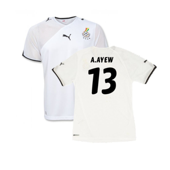 Ghana 2010-11 Home Shirt (M) (Fair) (A.Ayew 13)