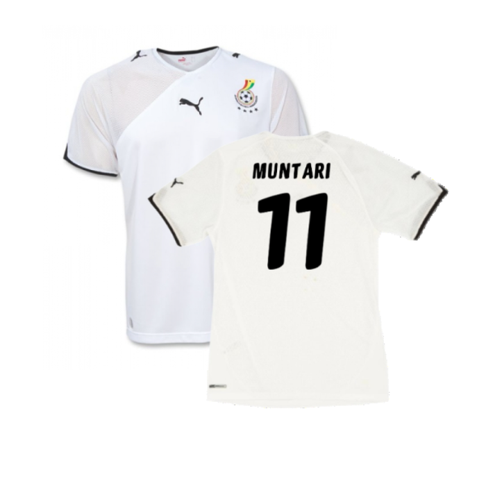 Ghana 2010-11 Home Shirt (M) (Fair) (Muntari 11)