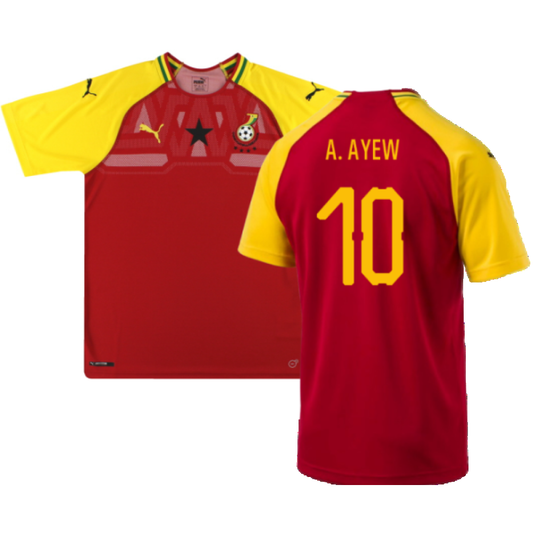 Ghana 2018-19 Home Shirt (L) (BNWT) (A. Ayew 10)_0