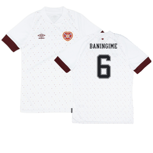 Hearts 2022-23 Away Shirt (Sponsorless) (XXL) (Very Good) (BANINGIME 6)_0