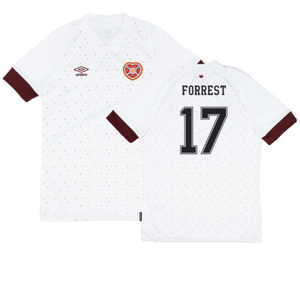 Hearts 2022-23 Away Shirt (Sponsorless) (XXL) (Very Good) (FORREST 17)_0