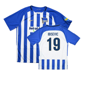 Hertha Berlin 2017-18 Home Shirt (XL) (Excellent) (Ibisevic 19)_0