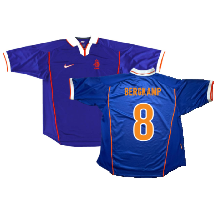 Holland 1998-2000 Away (M) (Excellent) (Bergkamp 8)