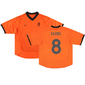 Holland 2000-02 Home Shirt (Excellent) (Davids 8)_0