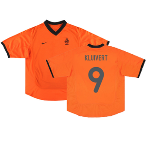 Holland 2000-02 Home Shirt (Excellent) (Kluivert 9)_0