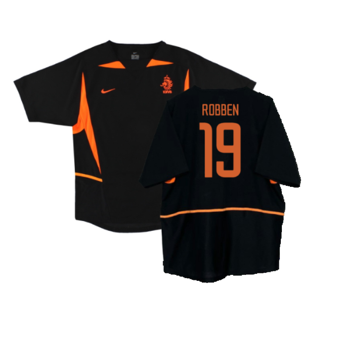 Holland 2002-04 Away Shirt (S) (Excellent) (Robben 19)