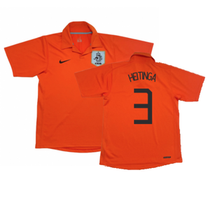 Holland 2006-08 Home Shirt (S) (Excellent) (Heitinga 3)_0