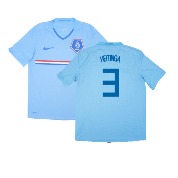 Holland 2008-09 Away Shirt (S) (Good) (Heitinga 3)