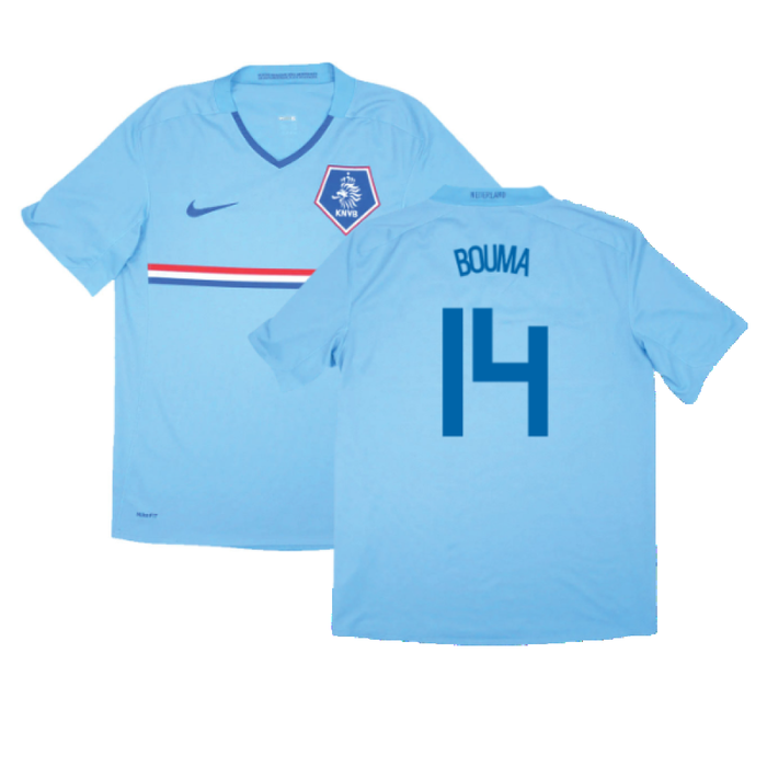 Holland 2008-10 Away Shirt (Excellent) (Bouma 14)