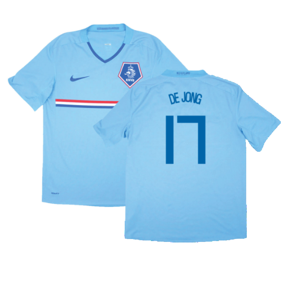 Holland 2008-10 Away Shirt (Excellent) (De Jong 17)_0