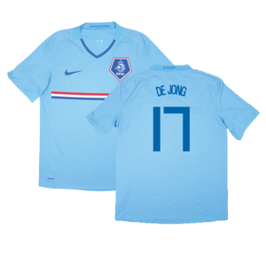 Holland 2008-10 Away Shirt (XL) (Excellent) (De Jong 17)_0