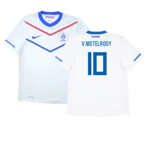 Holland 2010-12 Away Shirt (S) (Very Good) (V.Nistelrooy 10)_0