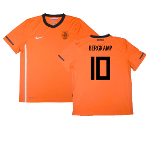 Holland 2010-11 Home Shirt (S) (Excellent) (Bergkamp 10)_0