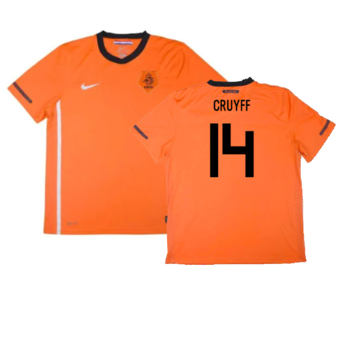 Holland 2010-11 Home Shirt (XL Boys) (Good) (Cruyff 14)