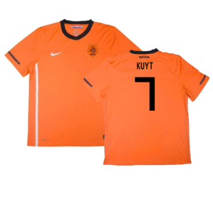 Holland 2010-11 Home Shirt (M) (Mint) (Kuyt 7)_0