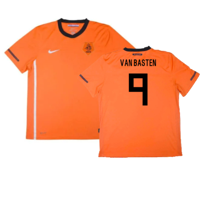 Holland 2010-11 Home Shirt (XL Boys) (Good) (Van Basten 9)