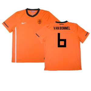 Holland 2010-11 Home Shirt (M) (Mint) (Van Bommel 6)_0