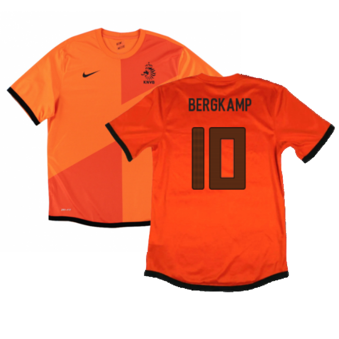 Holland 2012-13 Home Shirt (Excellent) (Bergkamp 10)