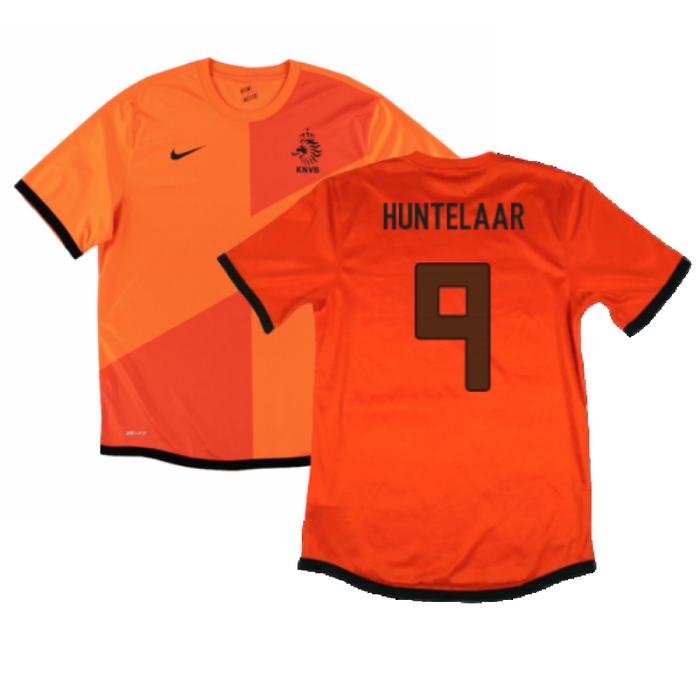 Holland 2012-13 Home Shirt (Excellent) (Huntelaar 9)