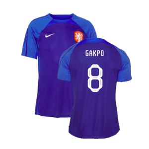 Holland 2022-23 Nike Training Shirt (L) (GAKPO 8) (Excellent)_0