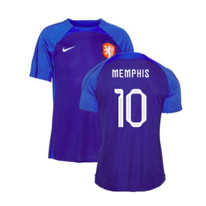 Holland 2022-23 Nike Training Shirt (L) (MEMPHIS 10) (Excellent)_0