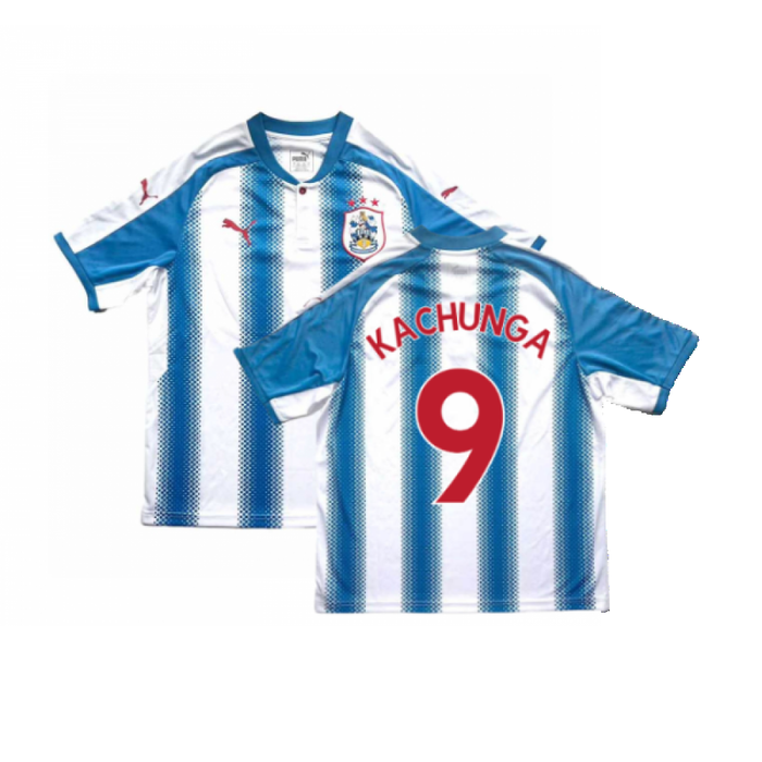 Huddersfield 2017-18 Home Shirt (2XL) (Mint) (Kachunga 9)