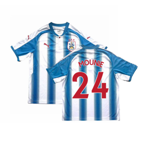 Huddersfield 2017-18 Home Shirt (Excellent) (Mounie 24)_0