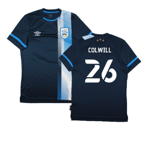 Huddersfield 2021-22 Away Shirt (Sponsorless) (S) (COLWILL 26) (Excellent)_0