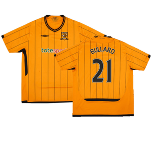 Hull City 2009-10 Home Shirt (M) (Mint) (Bullard 21)_0