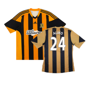 Hull City 2013-14 Home Shirt (Very Good) (Aluko 24)_0