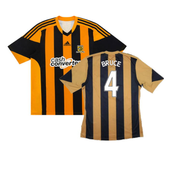 Hull City 2013-14 Home Shirt (Very Good) (Bruce 4)