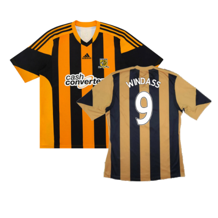 Hull City 2013-14 Home Shirt (Very Good) (Windass 9)