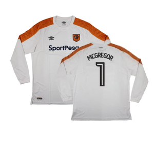 Hull City 2017-18 Long Sleeve Away Shirt (XXL) (Excellent) (McGregor 1)_0