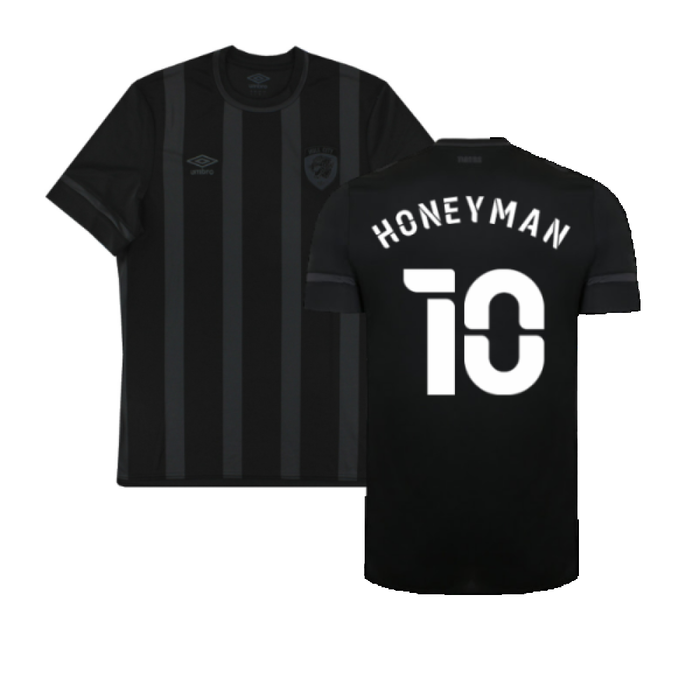 Hull City 2021-22 Away Shirt (Sponsorless) (XXL) (Honeyman 10) (Mint)