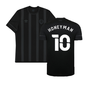 Hull City 2021-22 Away Shirt (Sponsorless) (L) (Honeyman 10) (Excellent)_0